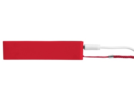 Портативное зарядное устройство Jive, красный/белый