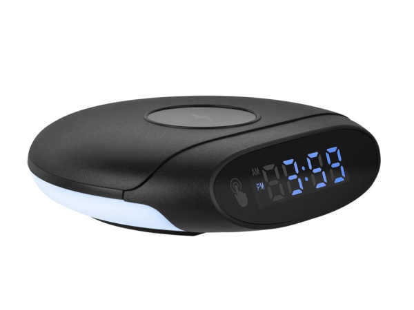 Часы-трансформер c беспроводной зарядкой Chronos, 15 Вт