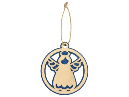 Подвеска деревянная Рождественский ангел