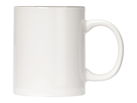 Кружка Sublime Color XL для сублимации 440мл, белый/черный