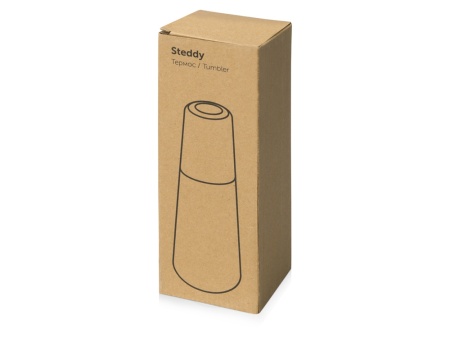 Термос Steddy 350мл, голубой