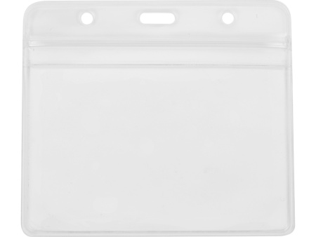 Бейдж Crystal Flat 115*101 мм (внут.размер 107*70 мм), прозрачный