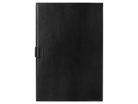 Бизнес-блокнот А5 с клапаном Fabrizio, 80 листов, черный Бизнес-блокнот А5 с клапаном Fabrizio, 80 листов, черный