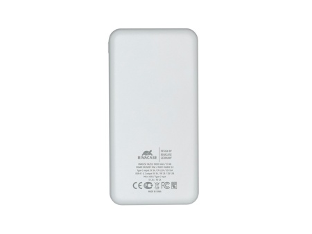 Внешний аккумулятор с быстрой зарядкой QC/PD VA2532, 10000 mAh