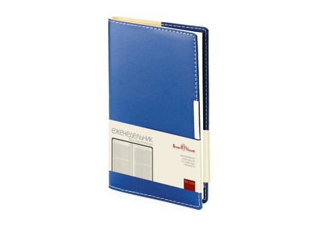Еженедельник недатированный А6 Metropol, синий Еженедельник недатированный А6 Metropol, синий