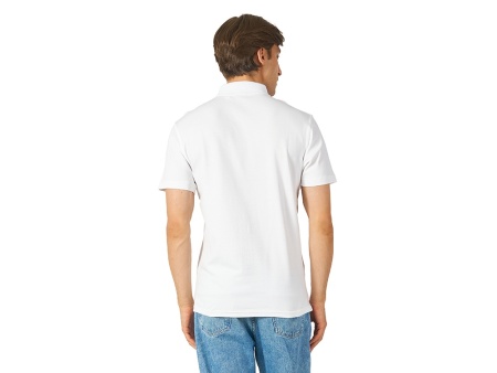 Поло с эластаном Chicago, 200гр пике L, белый