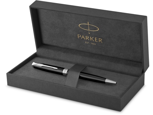 Ручка шариковая Parker Sonnet Core Black Lacquer CT Ручка шариковая Parker Sonnet Core Black Lacquer CT