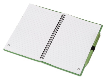 Блокнот А5 Toledo M, зеленый + ручка шариковая Pianta из пшеничной соломы, зеленый Блокнот А5 Toledo M, зеленый + ручка шариковая Pianta из пшеничной соломы, зеленый