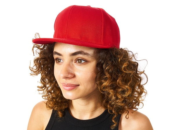 Бейсболка с прямым козырьком Los Angeles, красный