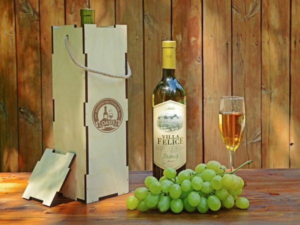 Пенал под алкоголь, натуральный Пенал под алкоголь, натуральный