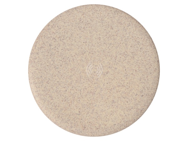 Беспроводное зарядное устройство Wheatty из пшеничной соломы, 5W