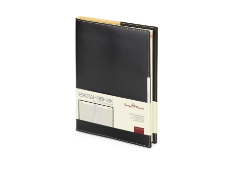 Ежедневник недатированный А5 Metropol, черный Ежедневник недатированный А5 Metropol, черный