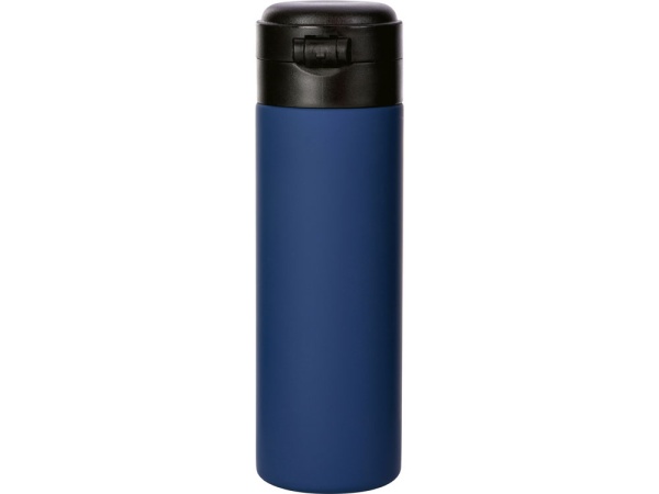 Вакуумная термокружка c кнопкой Guard, soft-touch, 400 мл Вакуумная термокружка c кнопкой Guard, soft-touch, 400 мл