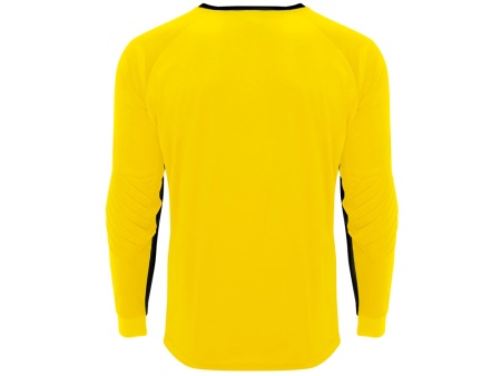 Футболка Porto  мужская с длинным рукавом, желтый/черный