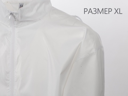 Ветровка Miami мужская с чехлом, белый Ветровка Miami мужская с чехлом, белый