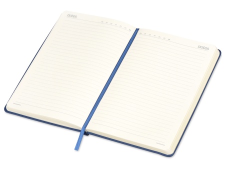 Подарочный набор Bruno Visconti Megapolis Velvet: ежедневник А5 недат., ручка шарик., темно-синий