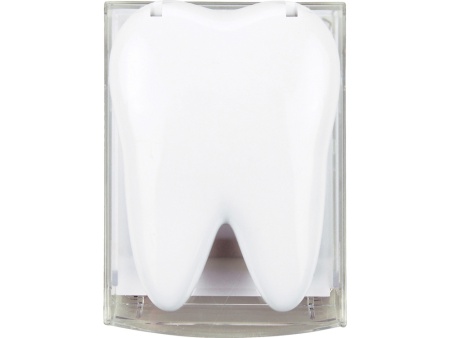 Диспенсер с блоком для записей Дантист, белый