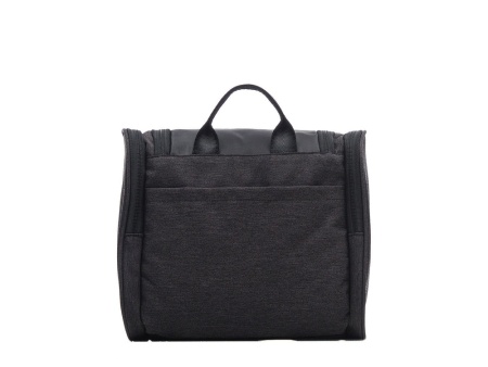 Несессер дорожный BUGATTI Universum, графитовый, полиэстер меланж/тарпаулин, 23,5х12х22,5 см, 7 л Несессер дорожный BUGATTI Universum, графитовый, полиэстер меланж/тарпаулин, 23,5х12х22,5 см, 7 л