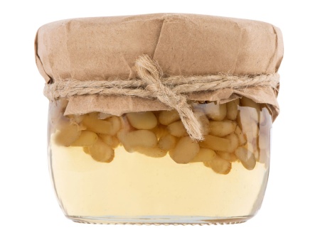 Сувенирный набор Мед с кедровыми орешками 120 гр