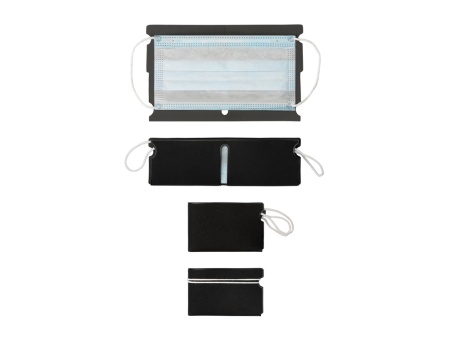 Чехол для гигиенической маски, черный