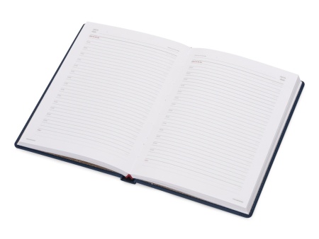 Ежедневник недатированный А5 Velvet, темно-синий Ежедневник недатированный А5 Velvet, темно-синий