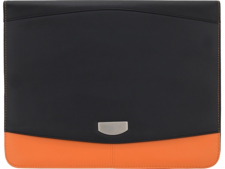 Папка для документов Gabin, черный/оранжевый
