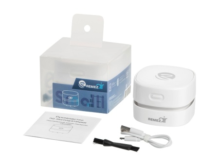 Настольный мини-пылесос Smalll REMEZair, белый