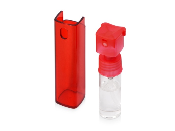 Антисептик для рук перезаправляемый, 10 мл., красный