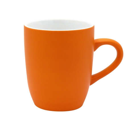 Кружка "New Aurora Soft", софт тач, оранжевая