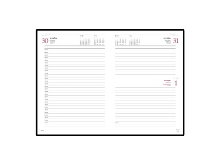 Ежедневник А5 датированный Sidney Nebraska 2024, зеленый Ежедневник А5 датированный Sidney Nebraska 2024, зеленый