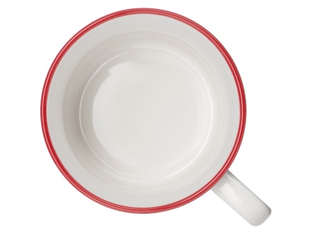 Кружка Nancy Line, белый красный