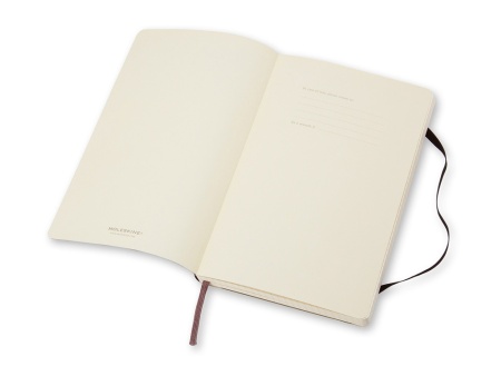 Записная книжка Moleskine Classic Soft (в клетку), Large (13х21см), черный Записная книжка Moleskine Classic Soft (в клетку), Large (13х21см), черный