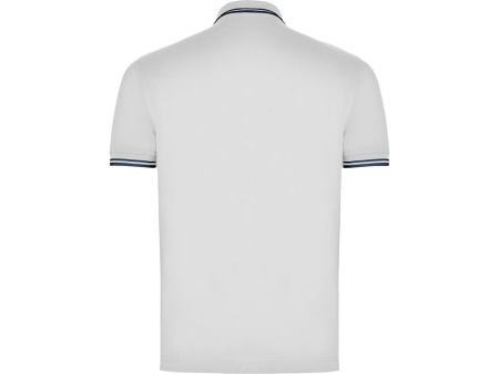 Рубашка поло Montreal мужская, белый/нэйви