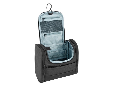 Несессер дорожный BUGATTI Universum, графитовый, полиэстер меланж/тарпаулин, 23,5х12х22,5 см, 7 л Несессер дорожный BUGATTI Universum, графитовый, полиэстер меланж/тарпаулин, 23,5х12х22,5 см, 7 л