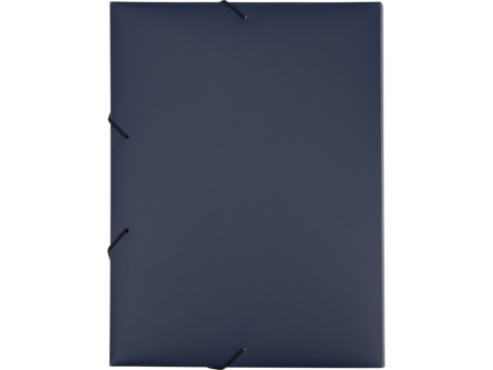 Папка формата А4 с резинкой, синий
