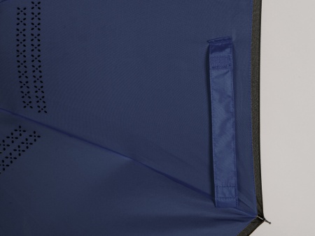 Зонт-трость наоборот Inversa, полуавтомат, темно-синий